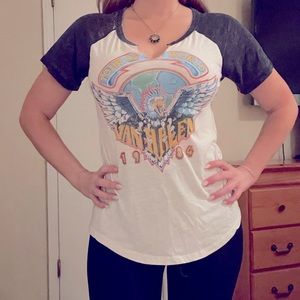 Free People Van Halen Band Tee Shirt
